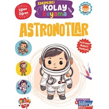 Etkinlikli Kolay Boyama -astronotlar
