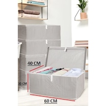 1 Adet Kapaklı Kutu Hurç Mega Boy 60 40 30 Renkli