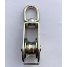 Paslanmaz Krom Tekli̇ Makara 32mm
