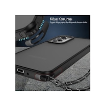 Samsung Galaxy  Uyumlu  A05s Kılıf Elegant Kapak - Açık Mavi