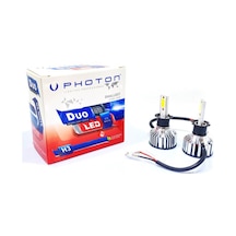 Photon Duo H3 12-24v Led Xenon 6000 Lümen Headlıght Beyaz