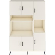 Hyperion Dolap 9 Raflı 6 Kapaklı 132x44x195 Aytaşı-aytaşı/aytaşı Aytaşı