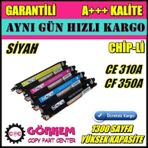 Hp Laserjet Pro Cp1025 Uyumlu Toner Siyah (Ce310A) N11.21556