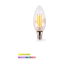 ACK Rustik LED C35 Ampul 3000K Gün Işığı 220V 4W E14