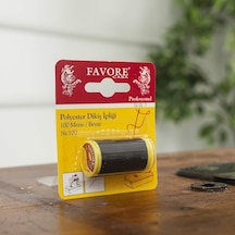 Favore Casa Dikiş İpi 100 Metre Polyester Siyah Diğer