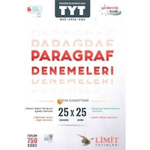 Limit 2024 - 2025 Müfredat Yeni Nesil Tyt Paragraf Denemleri