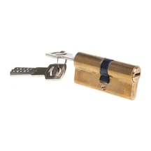 Yuma Ymk Hibrit Bilyalı Barel Sarı Çelik Kapı Kilidi 68 Mm