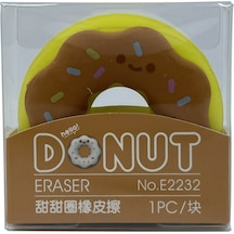 Donut Silgi - Kahverengi / Sarı