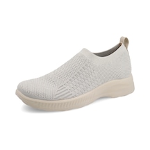 Lıght Grey Sneaker Günlük Kadın 49 013 K8 Fly Flot Cloth Shoe Light Grey Açık Gri