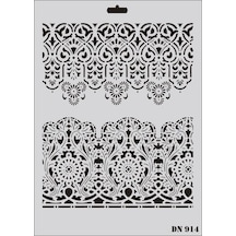 Rich Dantel Seri Dn-914 Stencil 35X25 Cm