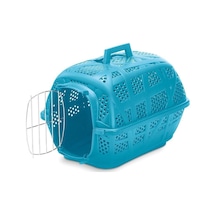 Imac Carry Sport Metal Kapılı Evcil Hayvan Taşıma Çantası Mavi 48,5x34x32cm