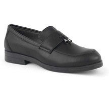 Rakerplus Loafer Siyah Mat Erkek Klasik Çocuk Ayakkabı