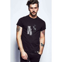 The Last Of Us Part 2 Baskılı Siyah Erkek Tshirt (530971712)