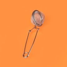 Houseware Paslanmaz Çelik Çay Süzgeci - Gri - 16 Cm Çok renkli