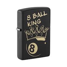 Zippo 218 King 8 Ball Design Çakmak Çok Renkli