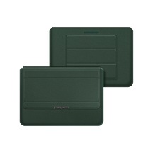 4'ü 1 Arada Dizüstü Bilgisayar Tutucu Çantası Koyu Yeşil 15.6 .17 inch