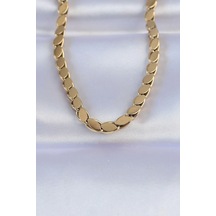 Mey İthalat 316l Çelik Gold Renk Arpa Model Kolye - Özel Seri Meyeb6669a642821a86c9fe0fc126 altın