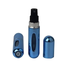 Mavi Doldurulabilir Mini Parfüm Şişesi 4ml
