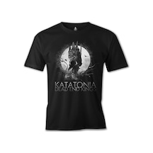 Katatonia  Dead End Kings Baskılı Siyah Erkek Tshirt 001