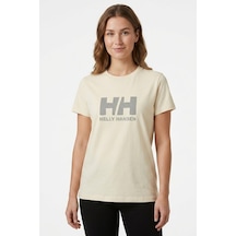 Helly Hansen W Hh Logo T-shirt 3.0 KREM