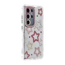 Samsung Galaxy  Uyumlu,  S23 Ultra Kılıf Reflexion Desenli Kapak - Desen 3