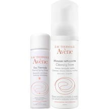 Avene Mousse Nettoyante Cilt Temizleme Köpüğü 150ml + Avene Eau Thermale Termal Su 50 Ml