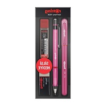 Jel Kalem Seti, 0,7 Mm Uç Kalınlığı, Mekanik Kurşun Ve Silgi Seti, Pembe .
