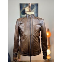 Always Leather Usta İşi Özel Dikim %100 Hakiki Deri 1803340023 Kahverengi