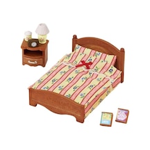 Sylvanian Families 5019 Yarı Çift Kişilik Yatak Oyuncak Bebek Ve Aksesuarlar Abanoz - Beyaz