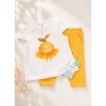 KitiKate Organik Limonella 2'li Takım Sarı Sari