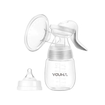 Yaleker "youha Manuel Göğüs Pompası - 210ml Hafif, Konforlu Ve Hijyenik Emzirme Seti"