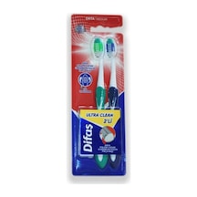 Ultra Clean İkili Diş Fırçası Açık Ahşap