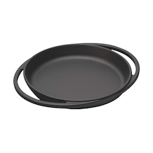 Lava Kulplu Döküm Demir Yuvarlak Tava Çap () 20 CM