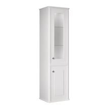 Kale Miro 42 Cm Mat Beyaz Boy Dolabı Sağ