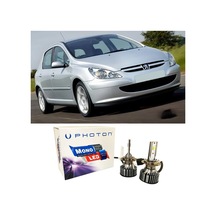 Peugeot 307 Led Xenon Kısa Far Ampulü H1 Mono Yeni Seri Beyaz 2005+