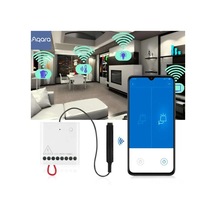 Aqara İki Yönlü Kontrol Modülü Kablosuz Röle Kontrol Cihazı 2 Kanal App Ve Aqara Ev Kiti Kontrol Anahtarı İçin Çalışır Llkzmk11lm