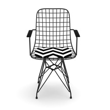 Knsz kafes tel sandalyesi 1 li mazlum syhaldo kolçaklı ofis cafe bahçe mutfak