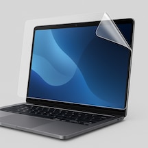Apple Uyumlu MacBook Air 13" M1,2020 Urbanshield Kılıf + 9h Nano Ekran Koruyucu Siyah