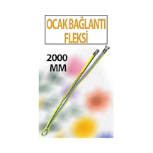 Ocak Bağlantı Fleksi 2000 Mm 2 Metre Uzunluğunda 1/2 Lik