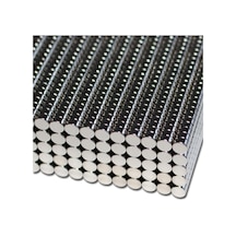 Dünya Magnet 100 Adet Çap 4mm X Kalınlık 2mm Yuvarlak Güçlü Neodyum Mıknatıs