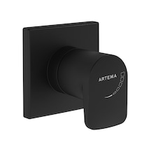 Artema A4272936 Sıva Altı Ankastre Stop Valf Siyah