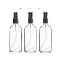 Paradise 3 Adet 50 Ml Cam Yeniden Doldurulabilir Sprey Kolonya Boş Parfüm Şişesi
