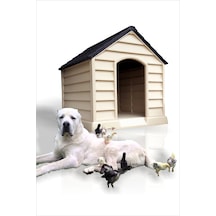 M3 Decorium Dev Büyük Geniş Köpek Evi Kulübesi Kafesi Yuvası Kümesi 100 CM