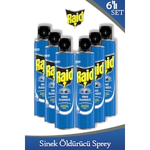 Sivrisinek Ve Karasineklere Karşı Sinek Öldürücü Sprey 300 Ml X 6 Adet