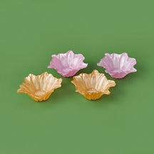 Kitchen Papatya 4'lü Çerezlik - Pembe - 10 Cm Renkli