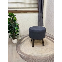 Asedia Miskin Ceviz Sofa Antsait Ahşap Ayak Uzatma Pufu Makyaj Koltuğu Bench Tabure