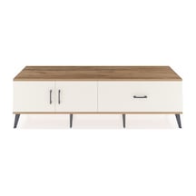 Hyperion Tv Ünitesi Tek Raflı Tek Çekmeceli 2 Kapaklı 176x44x51 Çam-aytaşı/aytaşı Aytası/aytası
