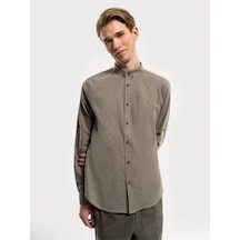 Erkek Regular Fit Kısa Kol Gömlek Lf2039310 Yeşil