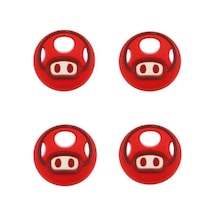 Mario Ps4/ps5 Game Pad Uyumlu Analog Yükseltici Kontrol Kiti Kırmızı