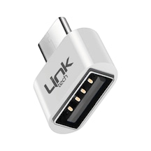 Tr O192 Usb - Type-c Dönüştürücü Otg Metal Adaptör Silver-gri Diğer
